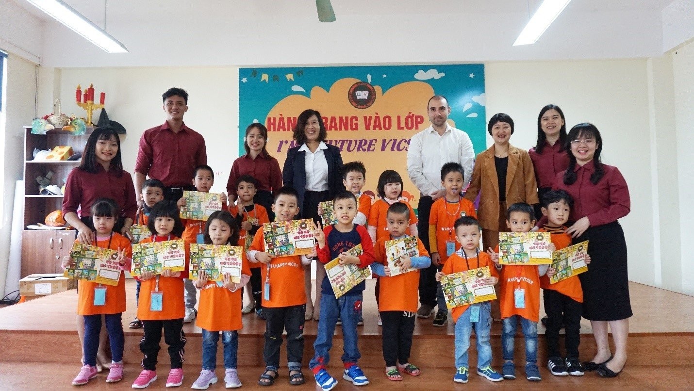 VICTORIA THĂNG LONG & VICTORIA ANLAND SCHOOL: LỚP TIỀN TIỂU HỌC KHÓA 1&2: BƯỚC KHỞI ĐẦU CHO HÀNH TRÌNH HỌC TẬP BỀN VỮNG