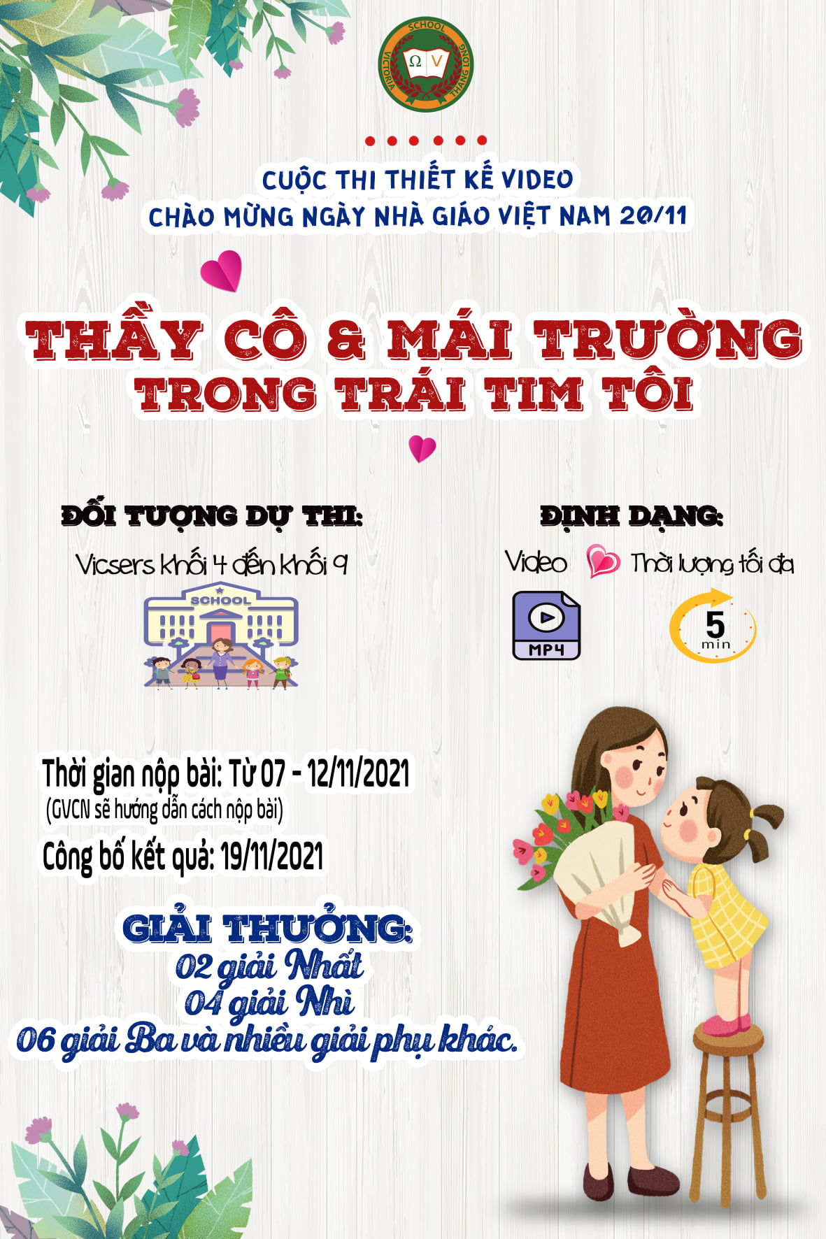 VICSERS TRI ÂN THẦY CÔ GIÁO NHÂN NGÀY 20-11