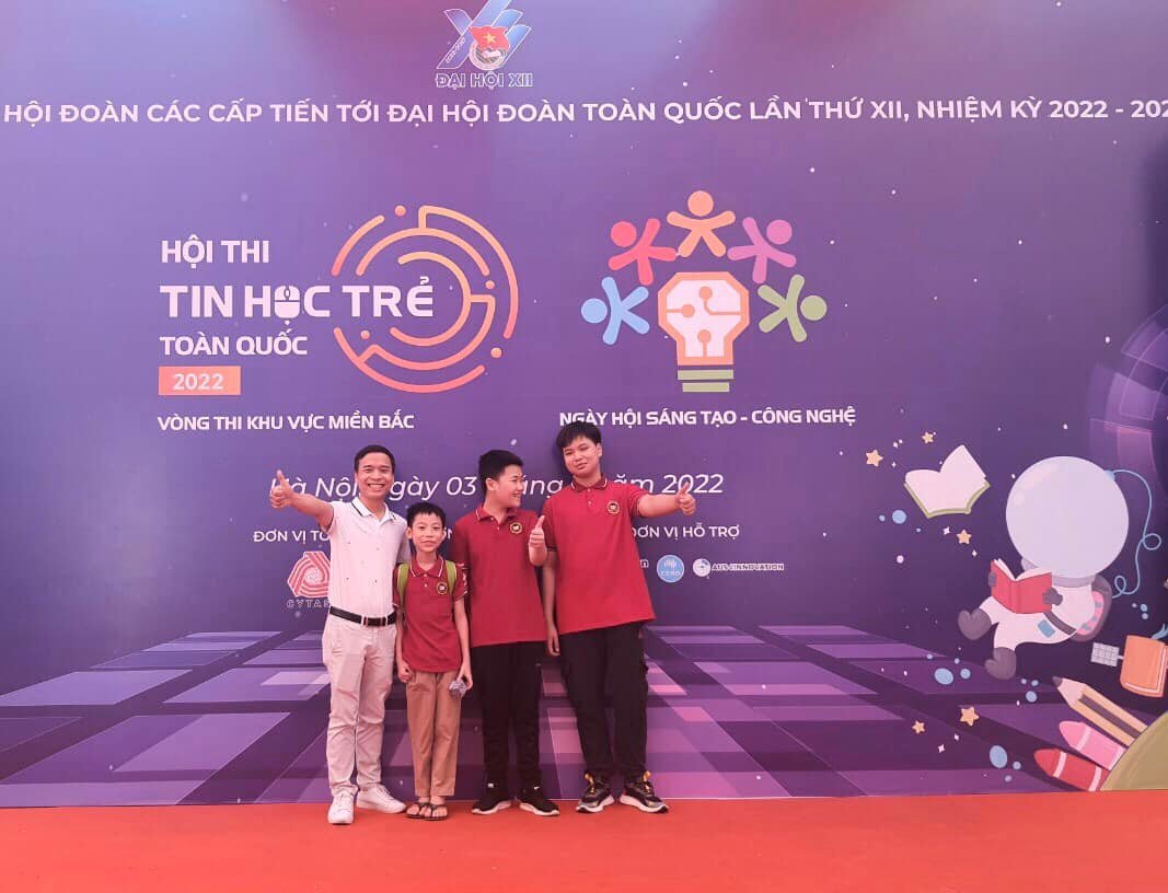 VICTORIA THĂNG LONG THẲNG TIẾN VÀO VÒNG CHUNG KẾT QUỐC GIA HỘI THI TIN HỌC TRẺ NĂM 2022