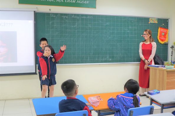 GIỜ SINH HOẠT LỚP THEO CHỦ ĐIỂM TẠI VICSCHOOL