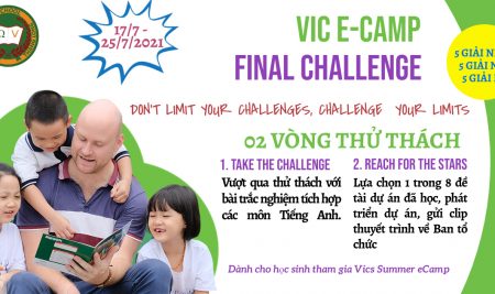 CÔNG BỐ KẾT QUẢ CUỘC THI VIC E-CAMP FINAL CHALLENGE 2021