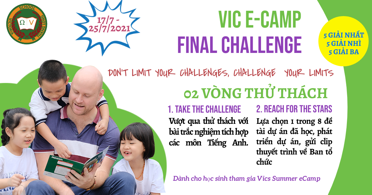 CÔNG BỐ KẾT QUẢ CUỘC THI VIC E-CAMP FINAL CHALLENGE 2021