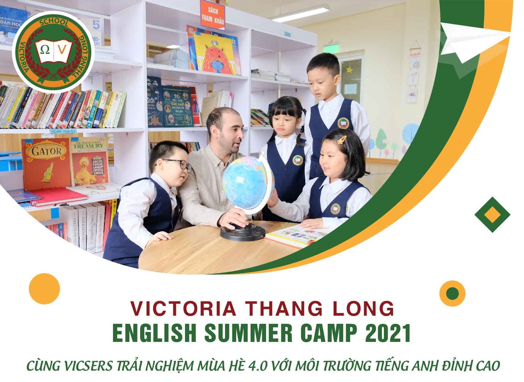 THÔNG TIN KHÓA TRẠI HÈ VICTORIA THANG LONG ENGLISH SUMMER CAMP 2021