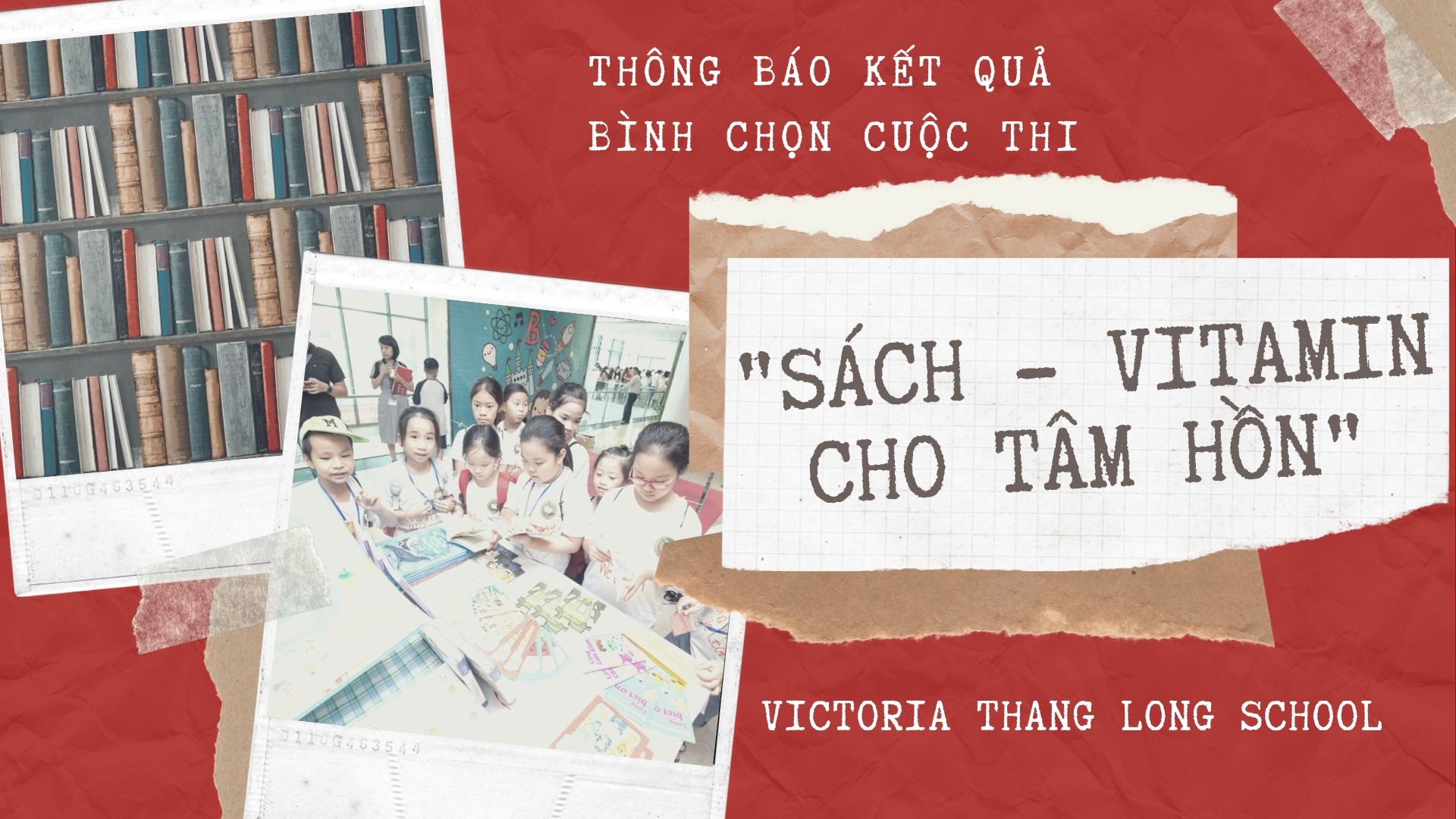 Thông báo kết quả cuộc thi bình chọn clip dự án đọc sách “VITAMIN CHO TÂM HỒN” năm học 2019 – 2020