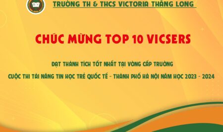 Những gương mặt nổi bật trong kỳ thi tài năng Tin học trẻ Quốc tế – Thành phố Hà Nội, vòng cấp trường