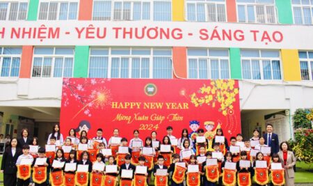Tinh thần chiến thắng của Victoria Thăng Long trong lễ sơ kết học kì I năm học 2023 – 2024