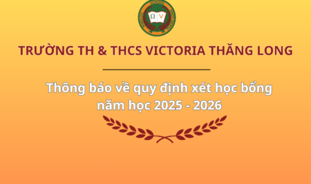 Thông báo về quy định xét học bổng năm học 2025 – 2026