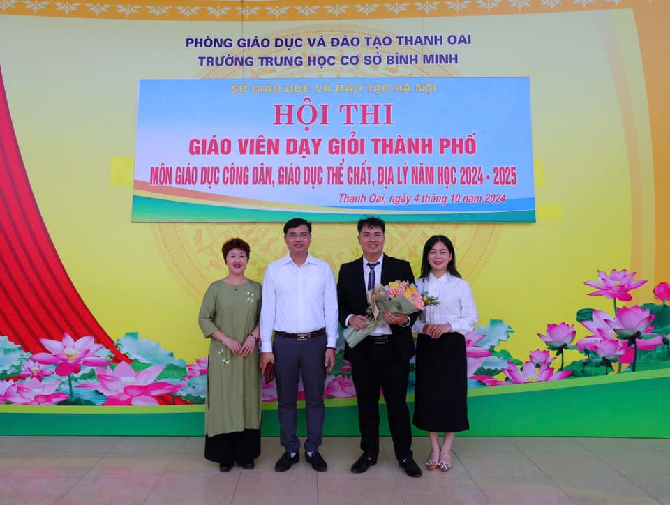 CHÚC MỪNG THẦY LƯƠNG HẢI ĐĂNG ĐẠT GIẢI BA HỘI THI GIÁO VIÊN DẠY GIỎI CẤP THÀNH PHỐ