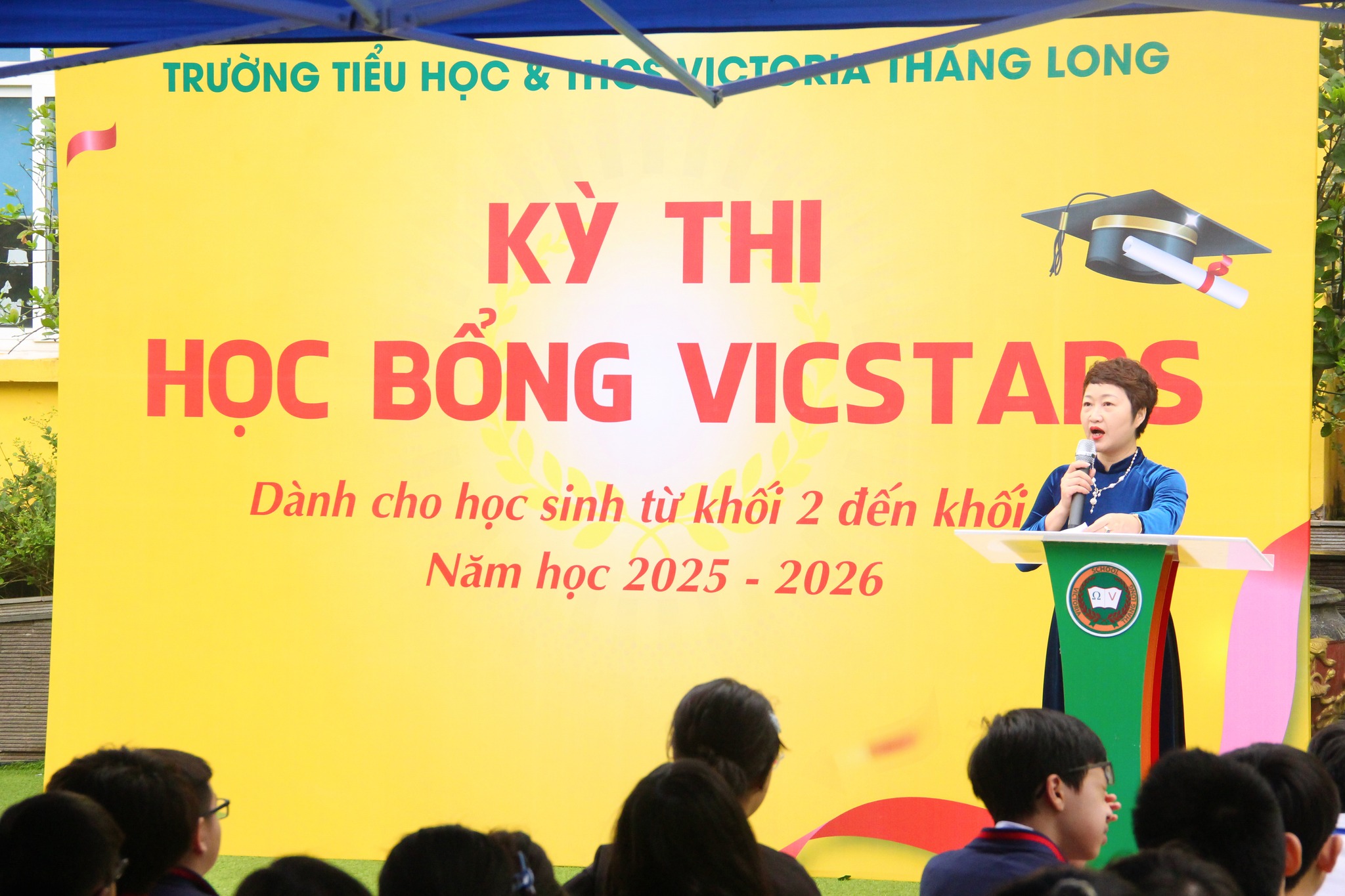 CHÚC MỪNG CÁC THÍ SINH ĐÃ HOÀN THÀNH CHINH PHỤC THÁCH TRONG KỲ THI HỌC BỔNG VICSTARS 2025 – 2026