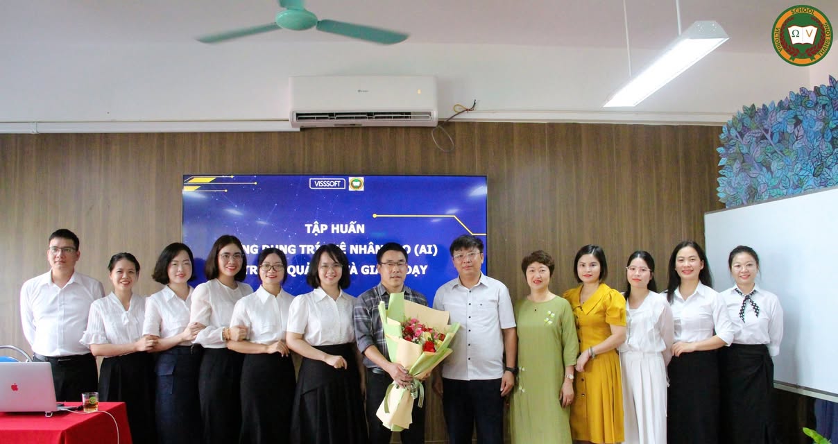 TẬP HUẤN ỨNG DỤNG TRÍ TUỆ NHÂN TẠO (AI) – GIÁO VIÊN THỜI ĐẠI SỐ, DẠY HỌC HIỆU QUẢ – SÁNG TẠO VÀ HIỆN ĐẠI