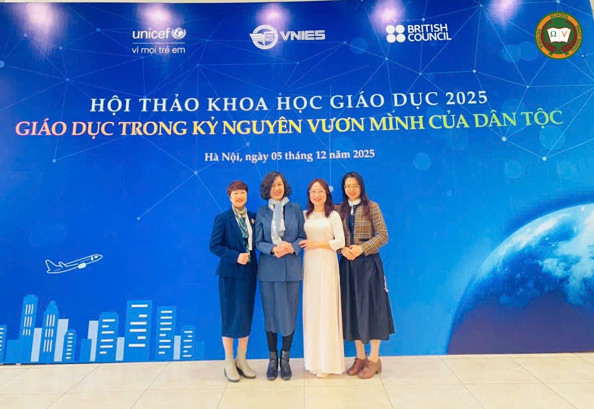 VICTORIA THĂNG LONG THAM DỰ HỘI THẢO KHOA HỌC THƯỜNG NIÊN “GIÁO DỤC TRONG KỈ NGUYÊN VƯƠN MÌNH CỦA DÂN TỘC”