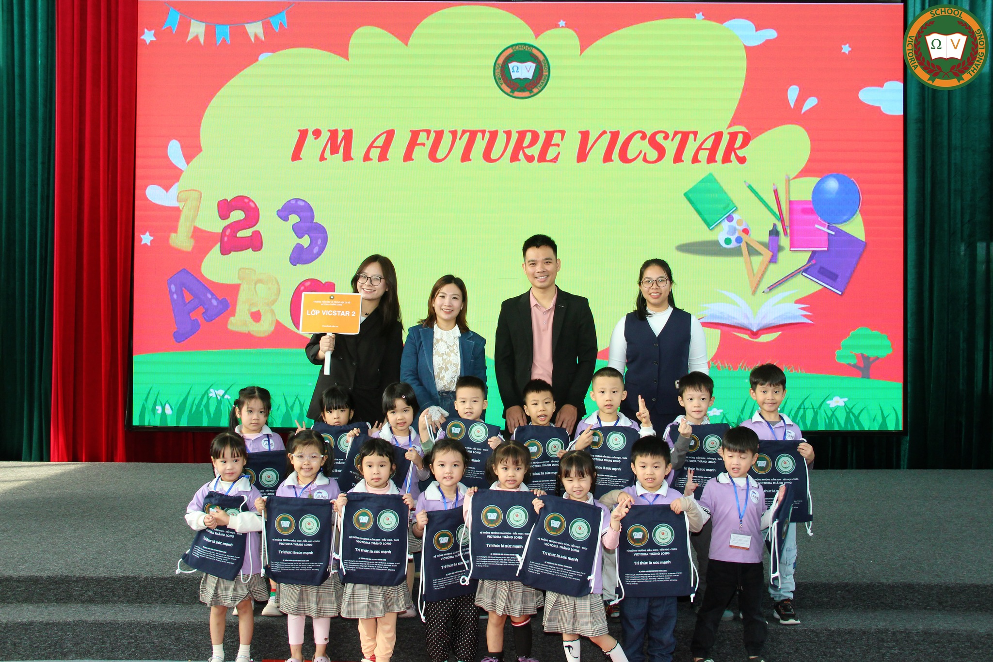 CHÀO ĐÓN CÁC THIÊN THẦN NHỎ TRƯỜNG MẦM NON JUNE 3 AN HƯNG & MOMOKIDS  TRẢI NGHIỆM LÀM HỌC SINH LỚP 1 TẠI VICTORIA THĂNG LONG