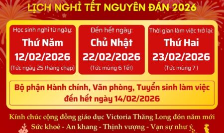 THÔNG BÁO LỊCH NGHỈ TẾT NGUYÊN ĐÁN BÍNH NGỌ 2026