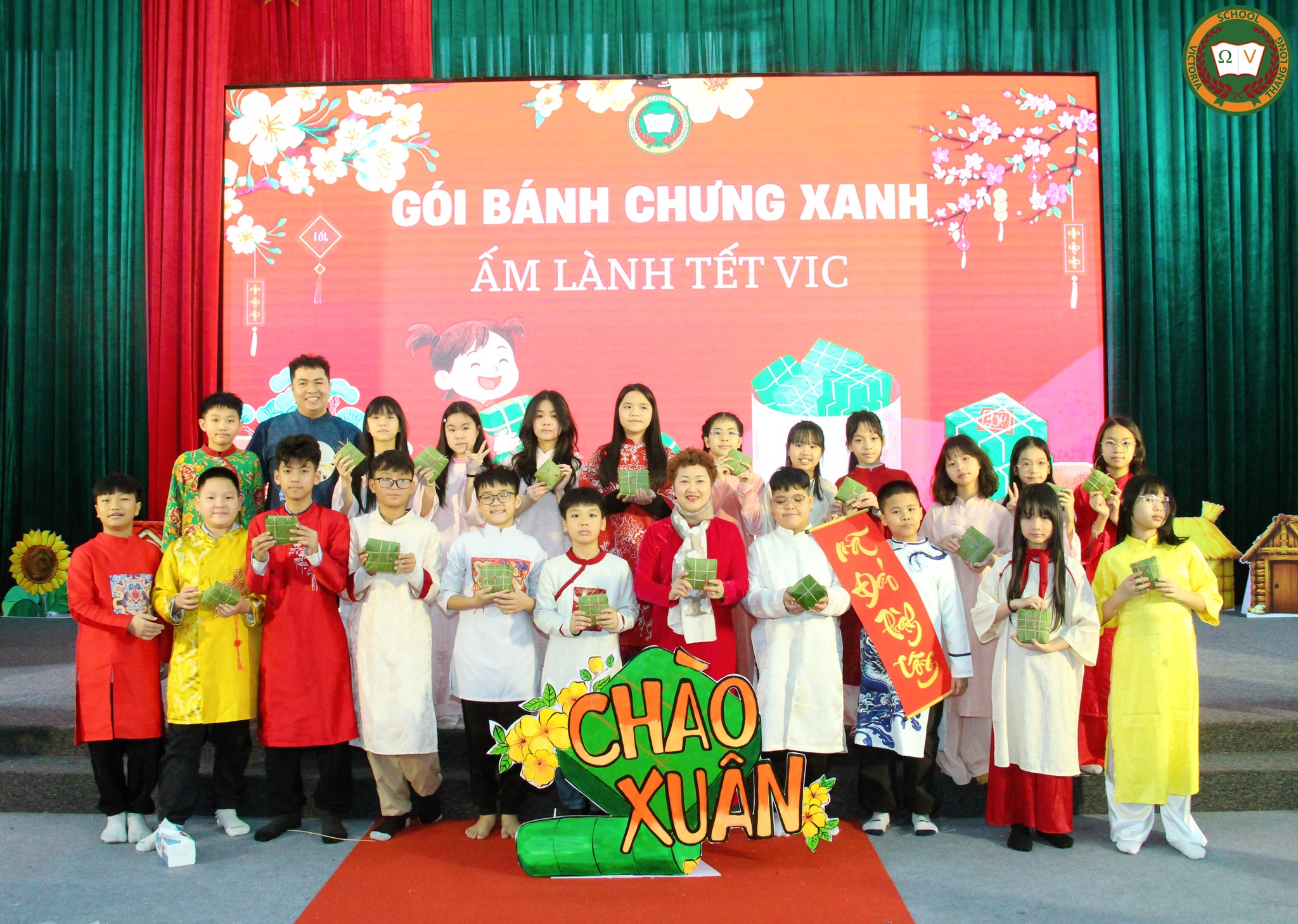 VICSERS RỘN RÀNG TRẢI NGHIỆM GÓI BÁNH CHƯNG XANH – ẤM LÀNH TẾT VIC