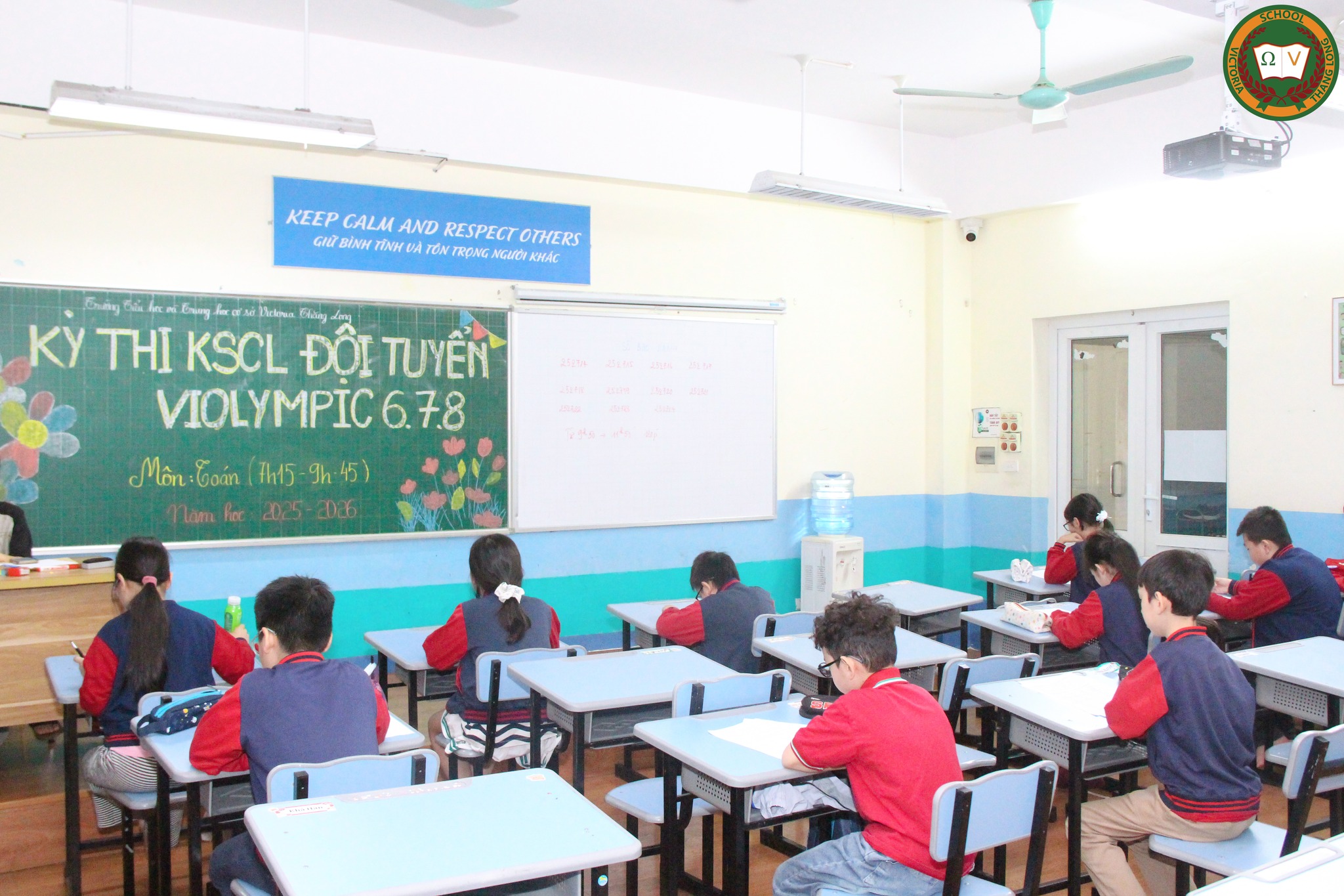 VICTORIA THĂNG LONG TỔ CHỨC THÀNH CÔNG KỲ THI OLYMPIC CÁC MÔN VĂN HÓA CẤP TRƯỜNG