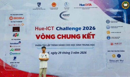 CHÚC MỪNG VICSER NGUYỄN HUY HOÀNG – 7V0.1 ĐẠT GIẢI TẠI HUE-ICT CHALLENGE QUỐC GIA NĂM 2026