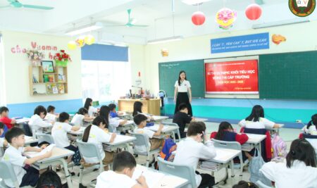 VICTORIA THĂNG LONG TỔ CHỨC THÀNH CÔNG KỲ THI OLYMPIC CẤP TRƯỜNG KHỐI TIỂU HỌC