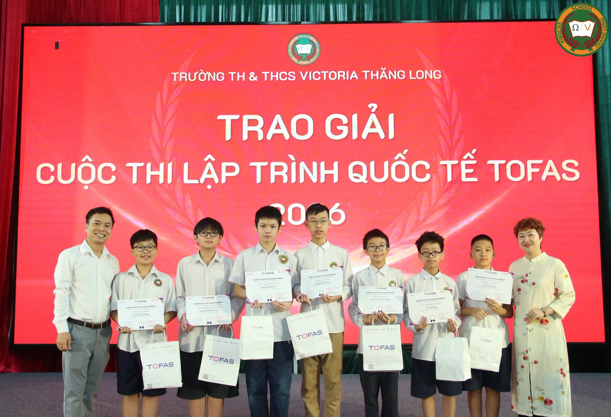 VINH DANH VICSERS XUẤT SẮC ĐẠT GIẢI TRONG CUỘC THI LẬP TRÌNH QUỐC TẾ TOFAS 2026