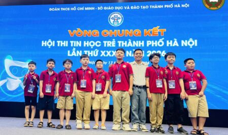 CHÚC MỪNG VICSERS TỰ TIN CHINH PHỤC CHUNG KẾT HỘI THI TIN HỌC TRẺ THÀNH PHỐ HÀ NỘI LẦN THỨ 31