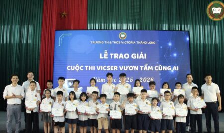CHÚC MỪNG 59 VICSERS ĐẠT THÀNH TÍCH XUẤT SẮC TẠI CUỘC THI “VƯƠN TẦM CÙNG AI” CẤP TRƯỜNG