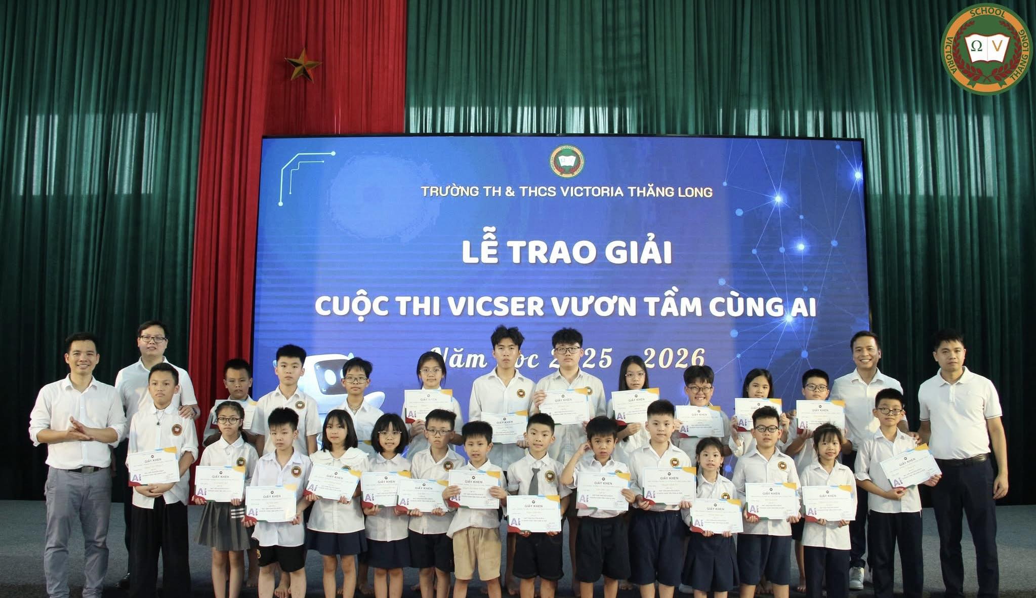 CHÚC MỪNG 59 VICSERS ĐẠT THÀNH TÍCH XUẤT SẮC TẠI CUỘC THI “VƯƠN TẦM CÙNG AI” CẤP TRƯỜNG