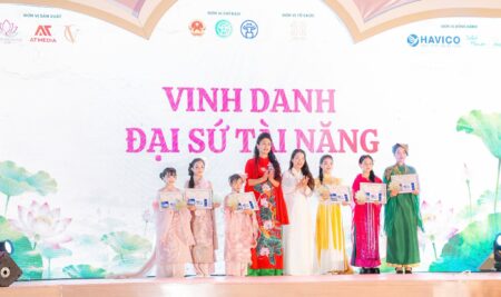 CHÚC MỪNG VICSER ĐẶNG NGUYỄN MỘC TRÀ ĐƯỢC VINH DANH ĐẠI SỨ TÀI NĂNG TẠI LỄ HỘI SEN HÀ NỘI 2026